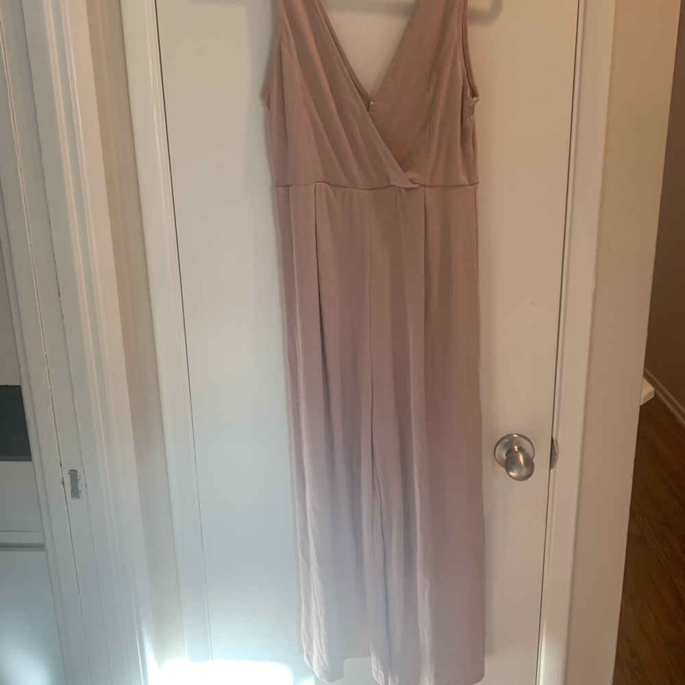 Pale pink jumpsuit from Hawaiian boutique, size L